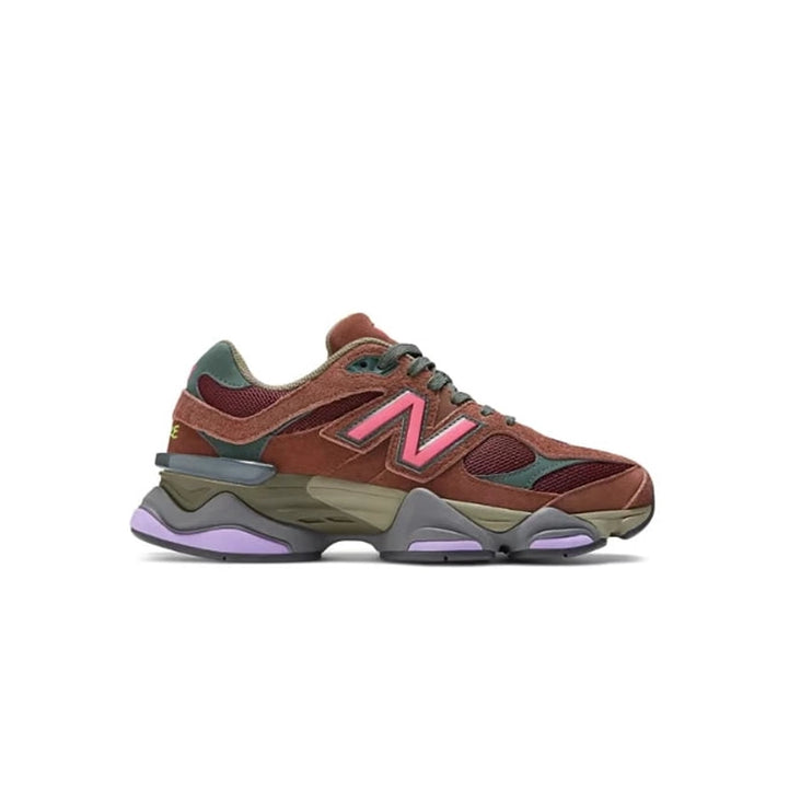 New Balance 9060 Rich Oak Burgundy - DripDrip Balkan