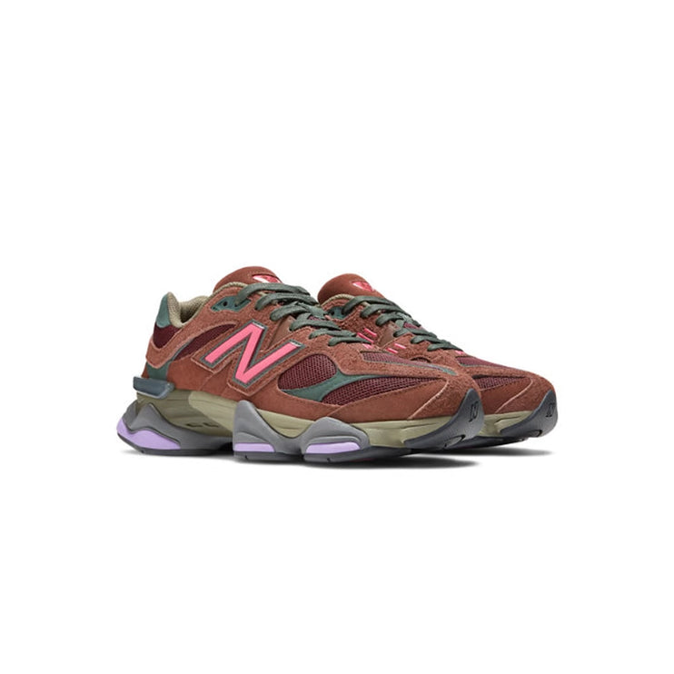 New Balance 9060 Rich Oak Burgundy - DripDrip Balkan