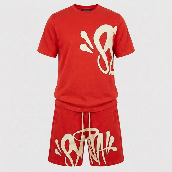 Synaworld OG Crew Shorts Set Red