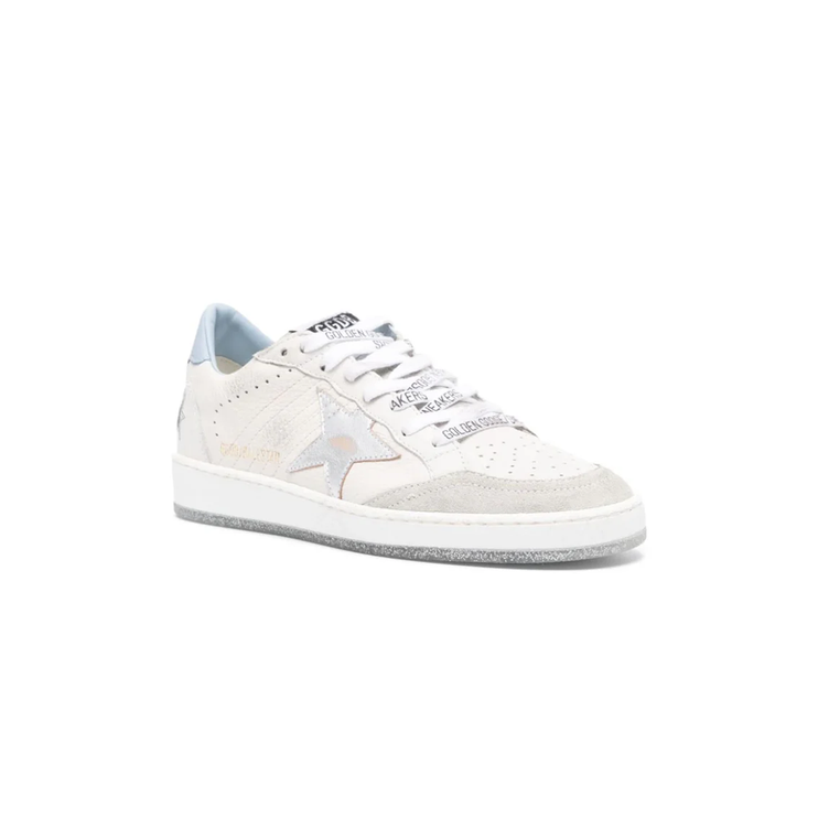 Golden Goose Ball-star White and Blue