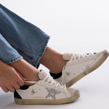 Golden Goose Classic With Spur Silver