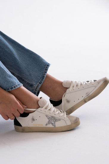 Golden Goose Classic With Spur Silver