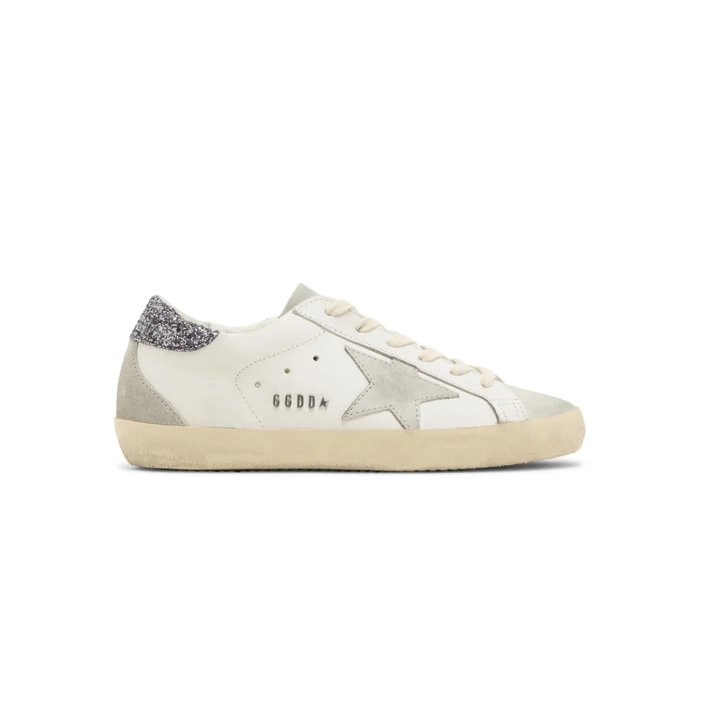 リリパットレーン386☆GOOSEY GOOSEY GANDER Golden Goose Wmns Superstar 'White Grey Glitter' – DripDrip