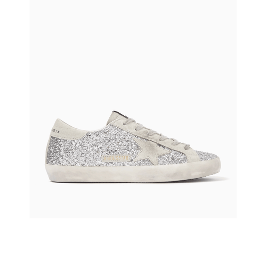 Golden Goose Super-Star Sneakers in Glitter & Suede - DripDrip Balkan