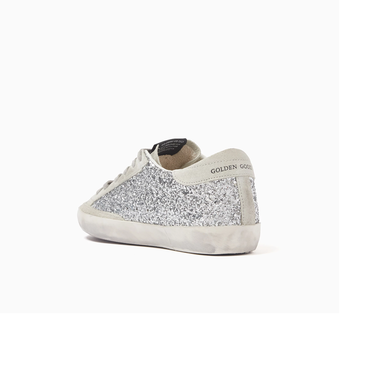 Golden Goose Super-Star Sneakers in Glitter & Suede - DripDrip Balkan