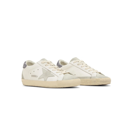 Golden Goose Wmns Superstar 'White Grey Glitter' - DripDrip Balkan