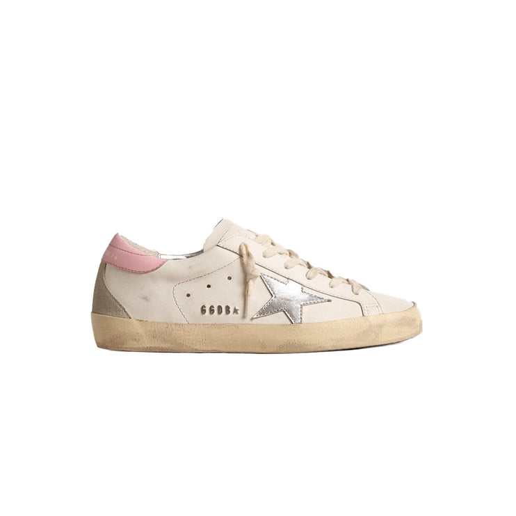 Golden Goose Super Star White Silver Ice Orchid Pink - DripDrip Balkan