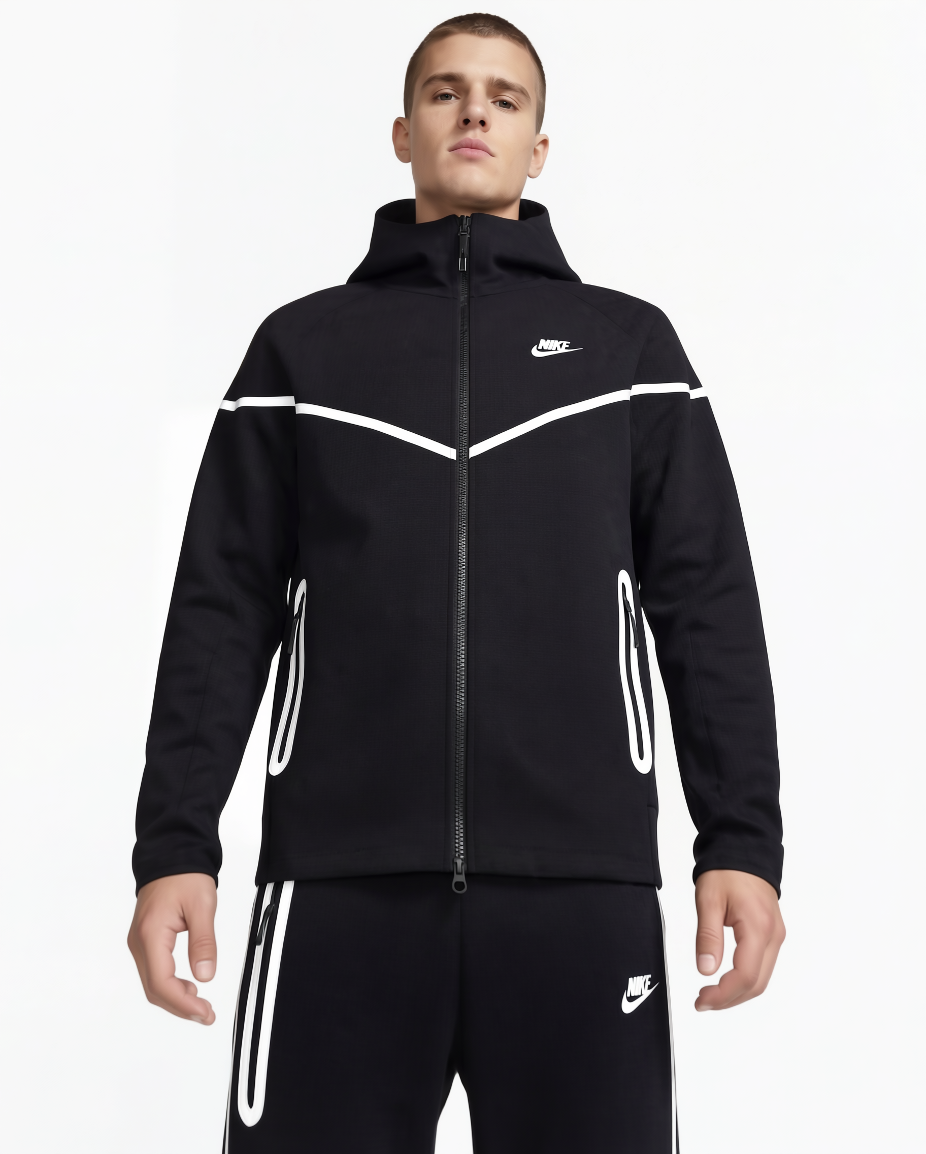 Nike Tech Fleece Reflective Full Zip Windrunner Tracksuit Nike Tech Fleece Reflective Full Zip Windrunner Tracksuit