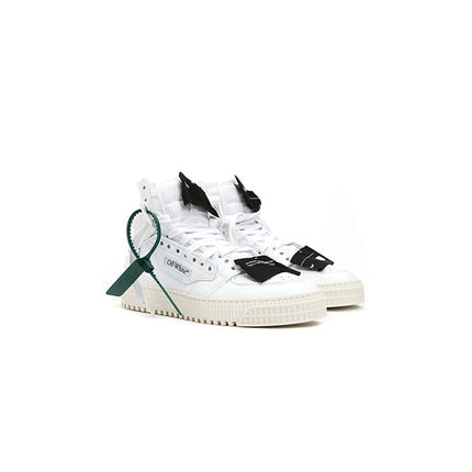 OFF-WHITE 3.0 Off Court Sneakers In White with black - DripDrip Balkan