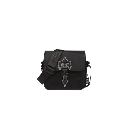 TRAPSTAR IRONGATE MESSENGER BAG 1.0 - BLACK  REFLECTIVE - DripDrip Balkan