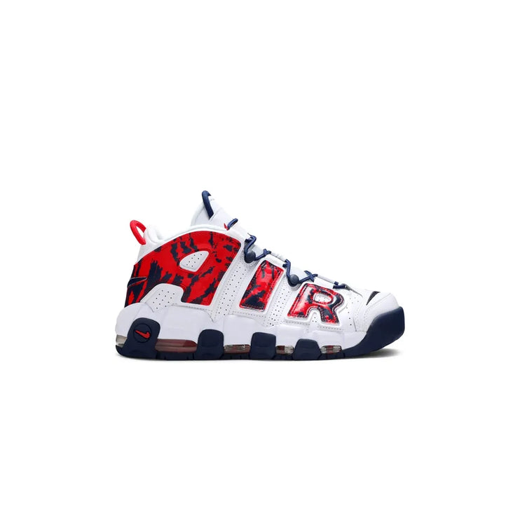 Nike Air More Uptempo Red Navy Camo - DripDrip Balkan