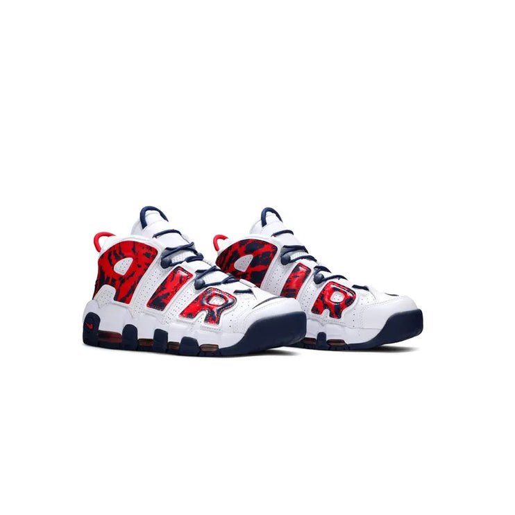 Nike Air More Uptempo Red Navy Camo - DripDrip Balkan