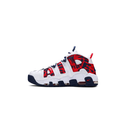 Nike Air More Uptempo Red Navy Camo - DripDrip Balkan